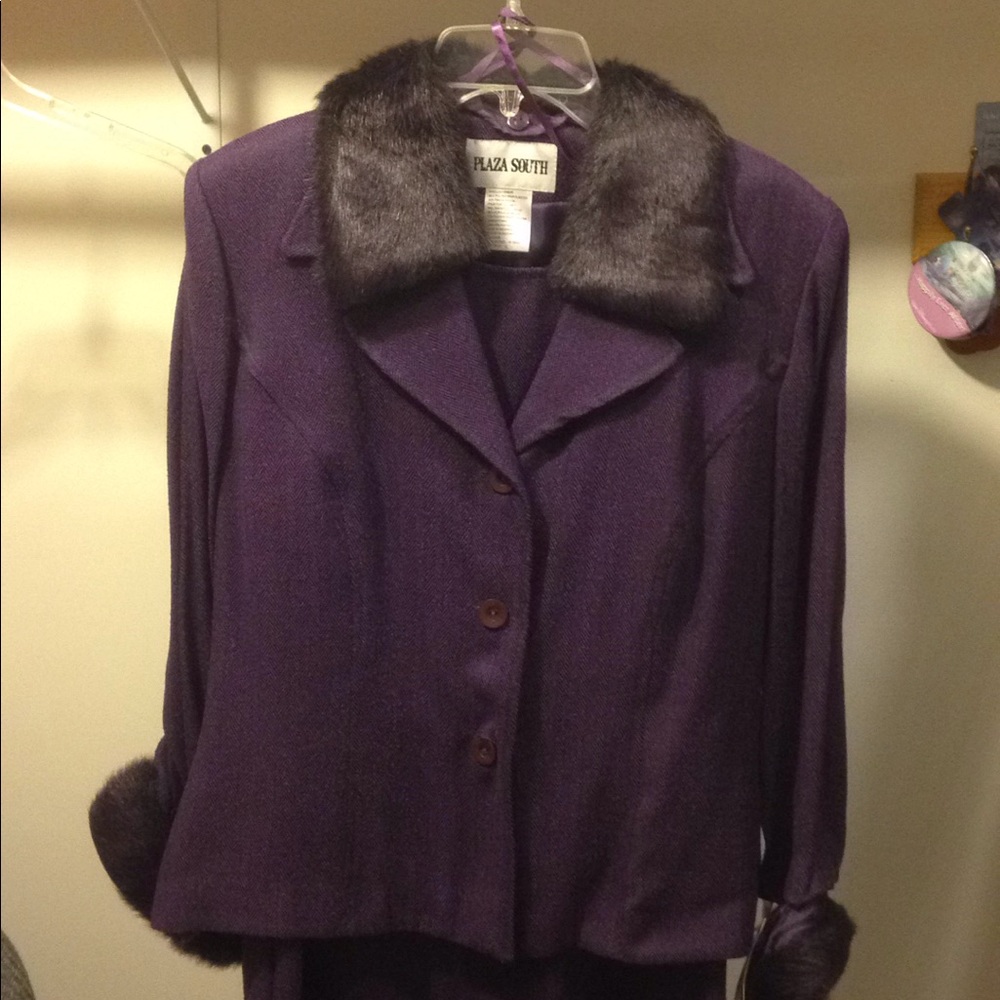 Purple Dress w/Jacket